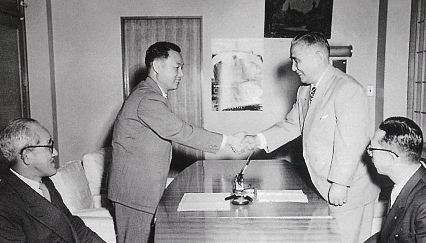 Joint venture with the Taiwanese company Asia Industries Ltd., in 1957