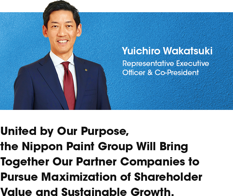 Yuichiro Wakatsuki, Representative Executive Officer & Co-President.